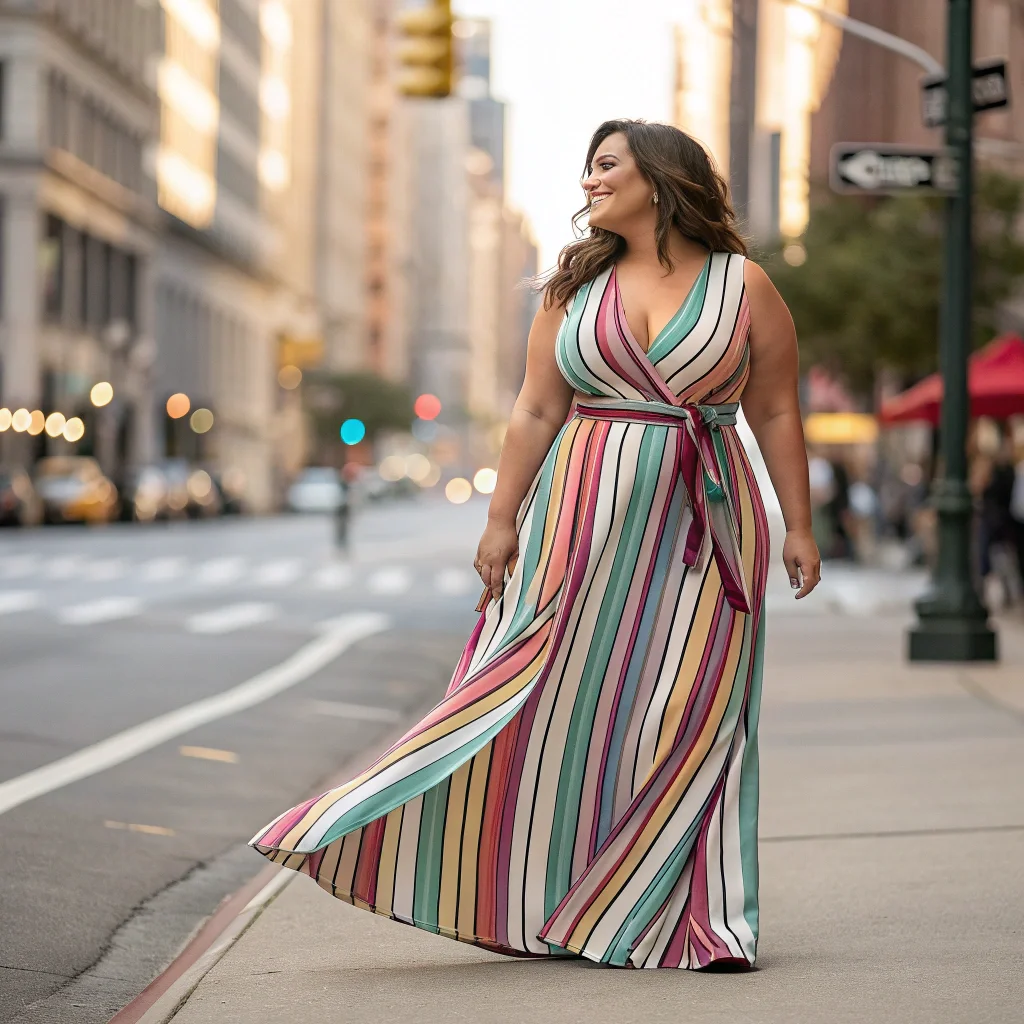 1. Vertical Stripes for Instant Length