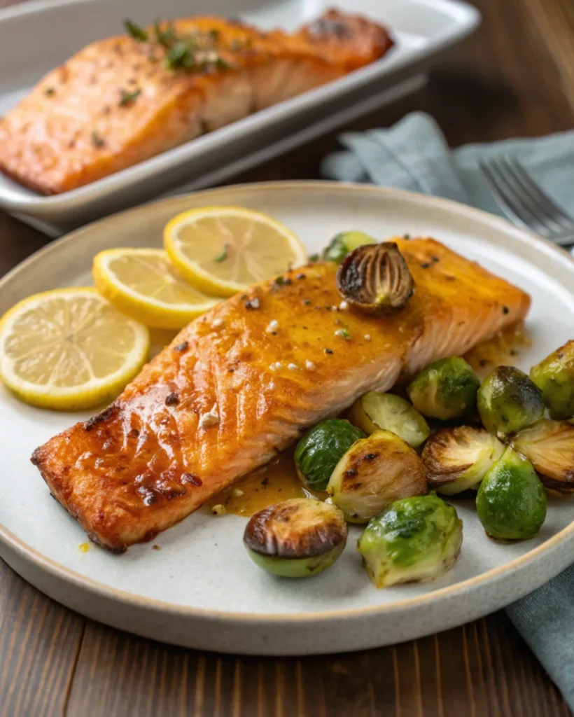 10. Baked Salmon with Maple Glaze