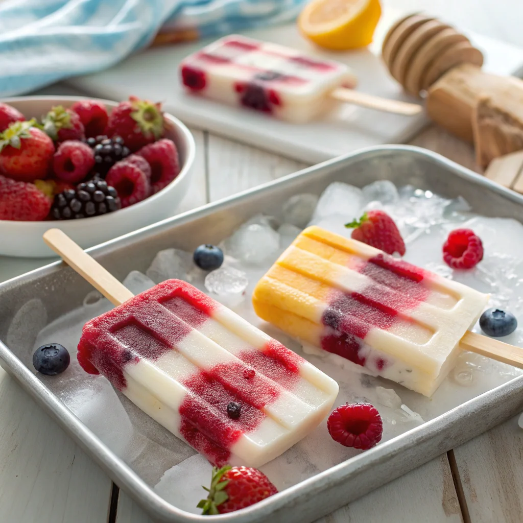 10. Greek Yogurt Popsicles
