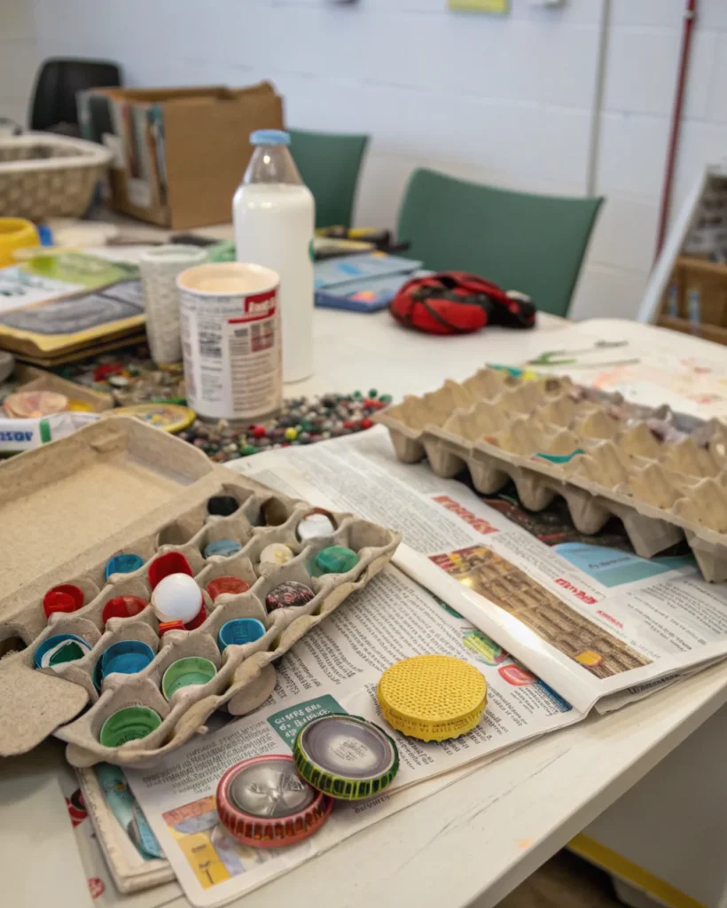 10. Recycled Art Projects