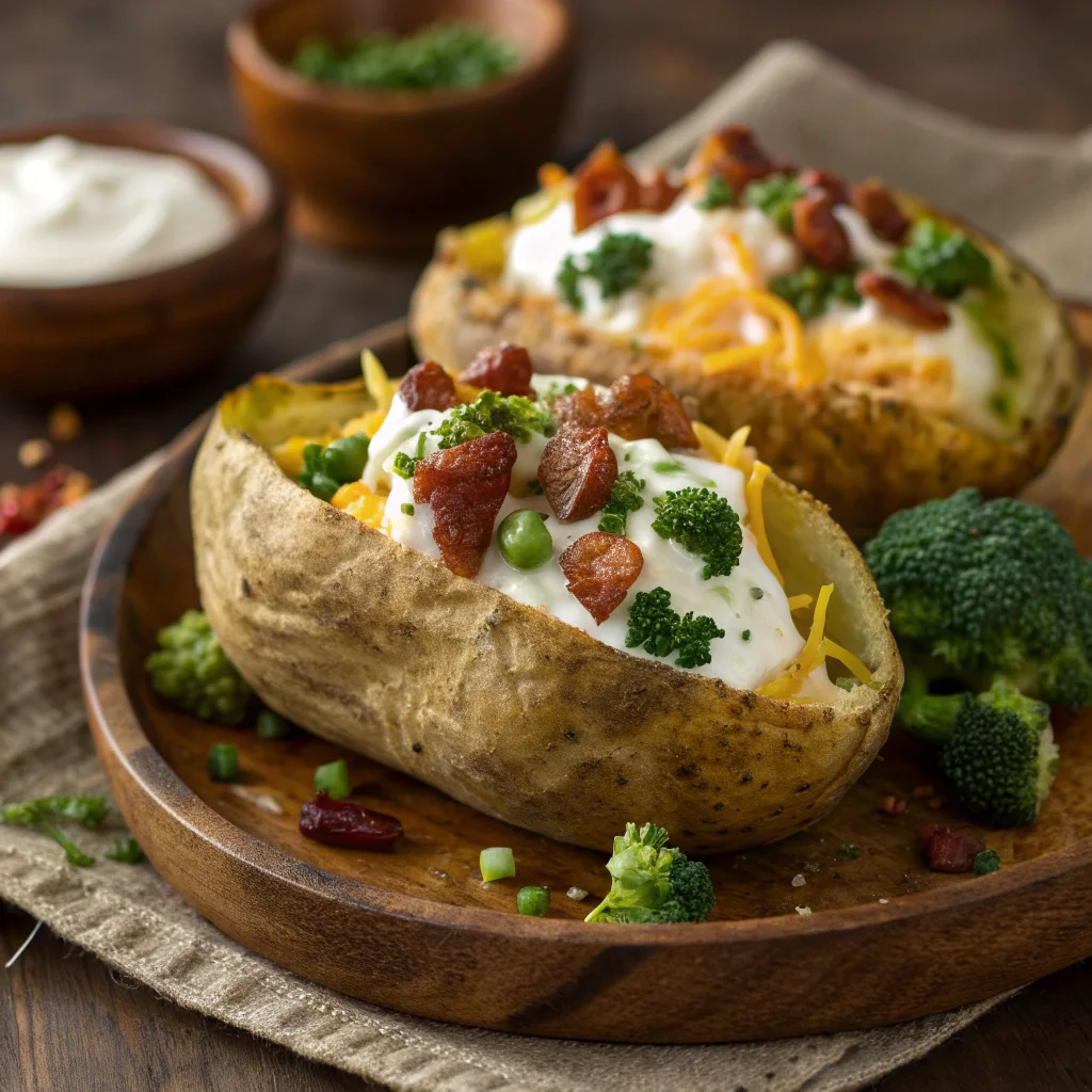 11. Loaded Baked Potato Boats