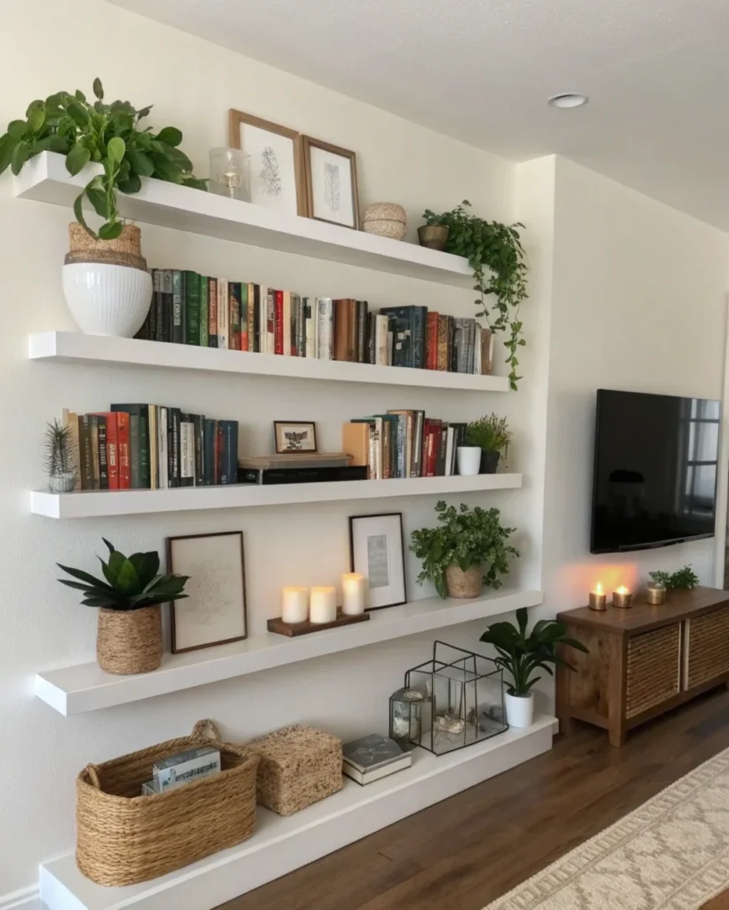 12. Display Open Shelving