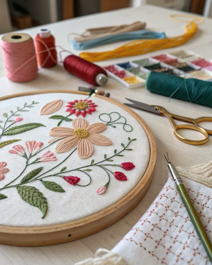 12. Embroidery Art