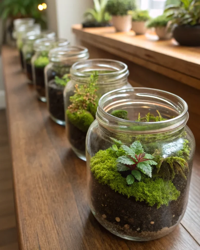 12. Mini Terrarium Worlds