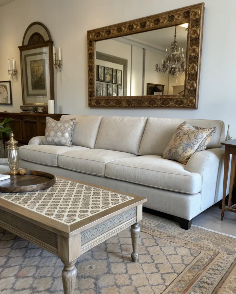 13. Mix Modern and Vintage Pieces