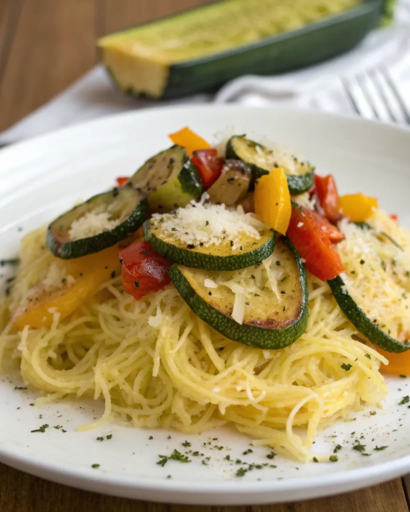 13. Spaghetti Squash Primavera