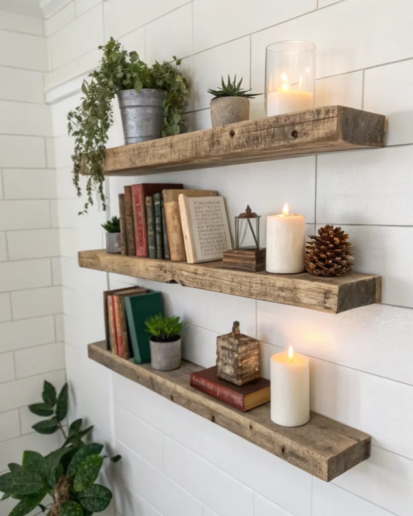 14. DIY Shelves