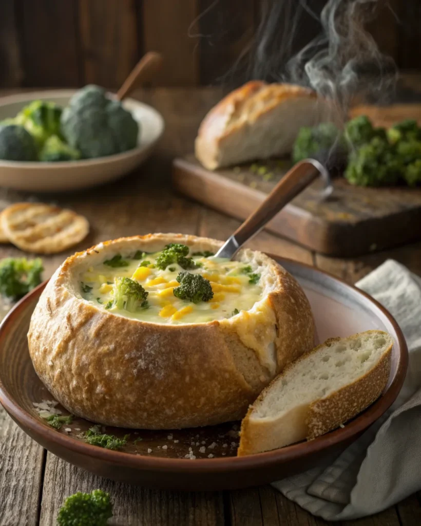 17. Creamy Broccoli Cheddar Soup