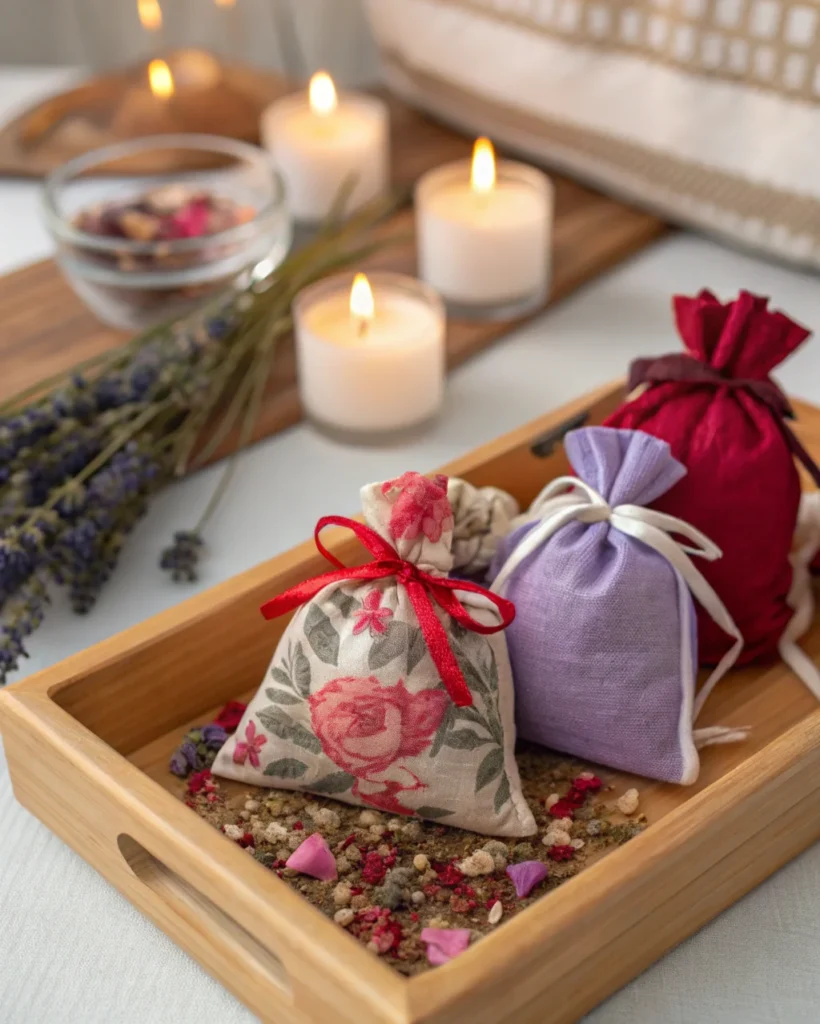 17. DIY Scented Sachets
