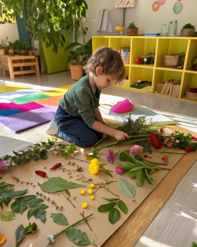 2. Nature Collage Wall Art