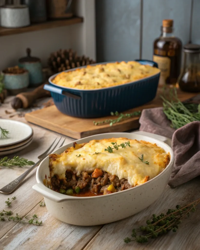 20. Shepherd’s Pie with Cheesy Mashed Potatoes