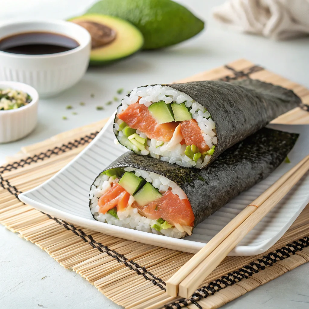 4. Sushi Burritos
