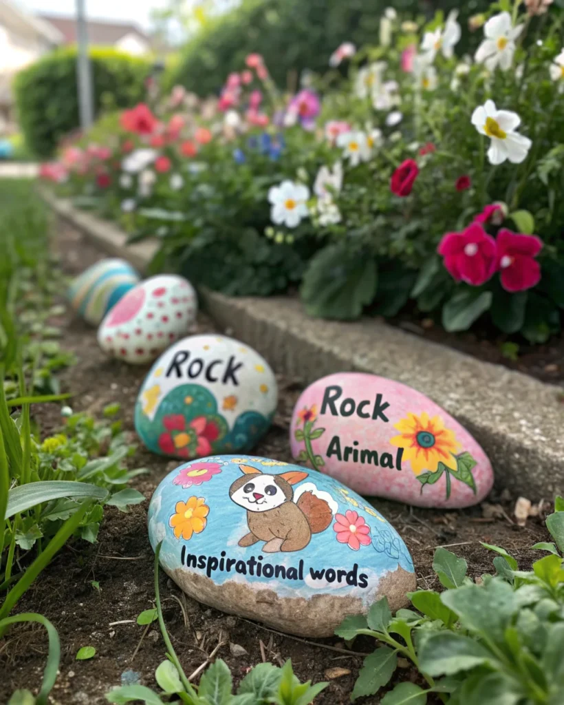 5. Painted Rock Garden