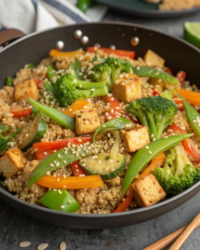 7. Cauliflower Rice Stir-Fry