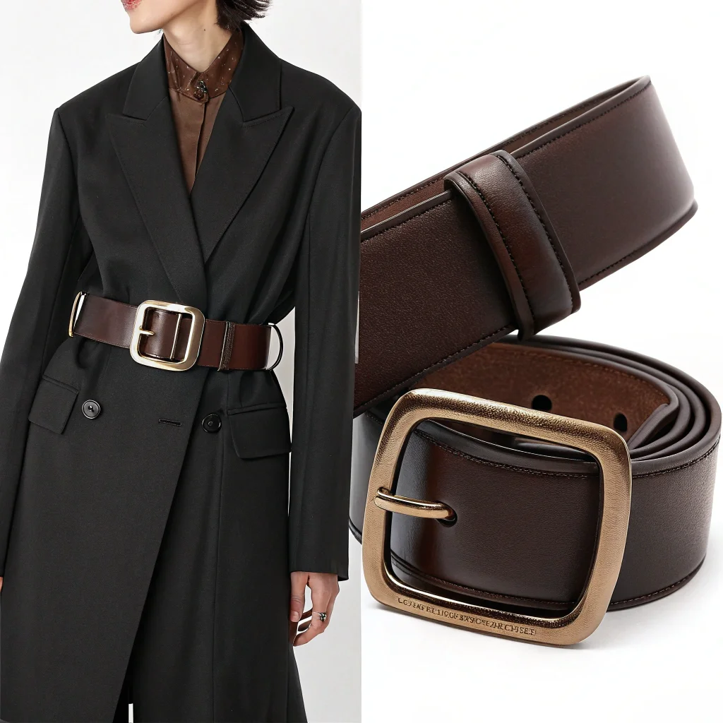 8. Belts with Statement Buckles