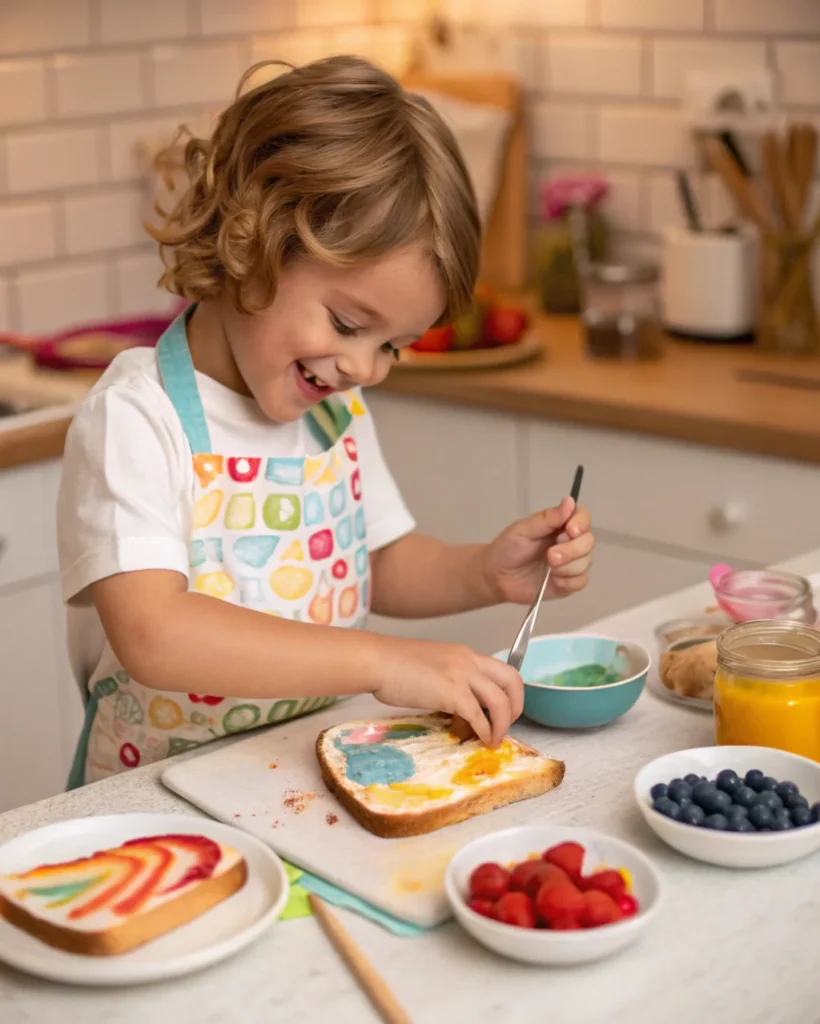 8. Edible Yogurt Paint