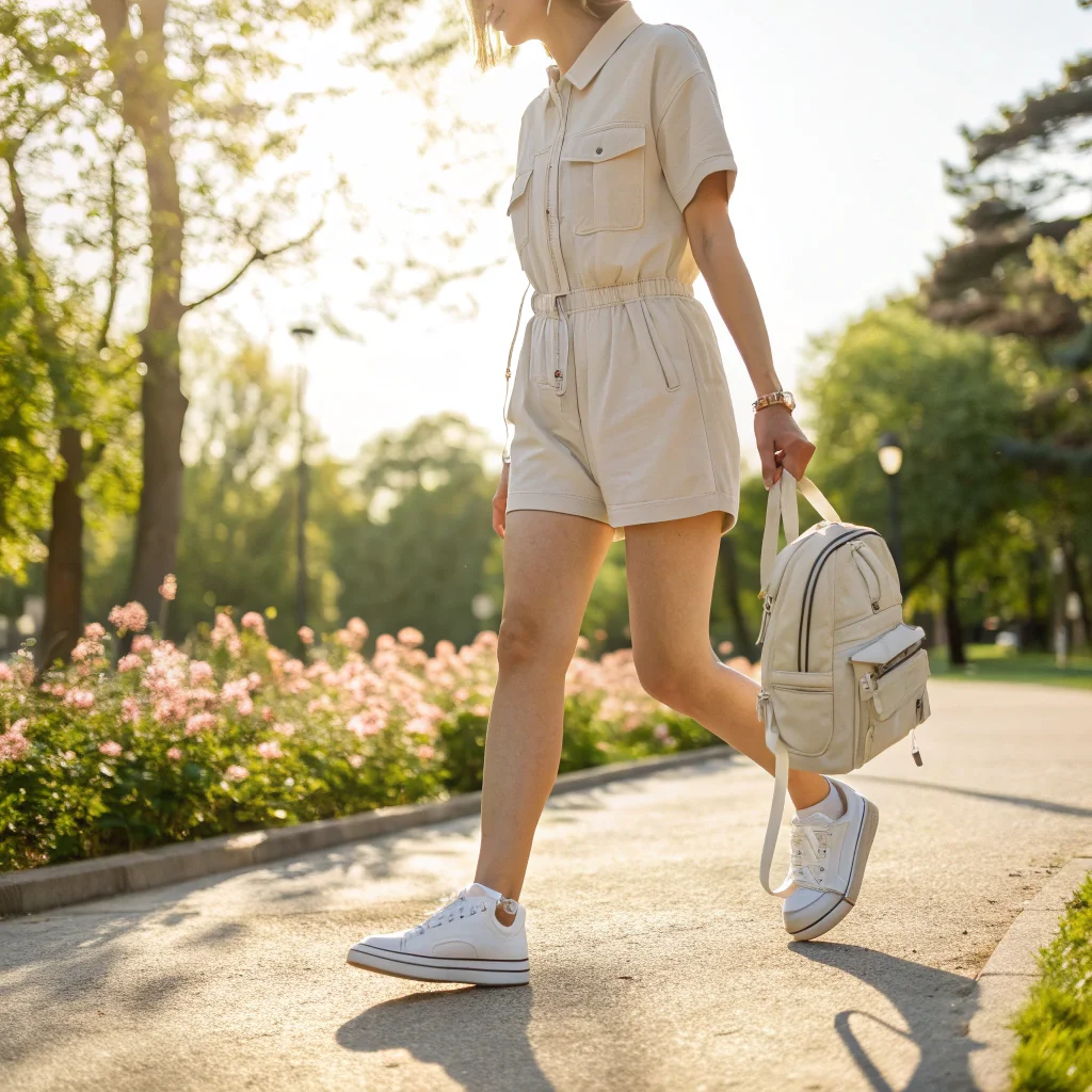Casual Romper with Sneakers 24