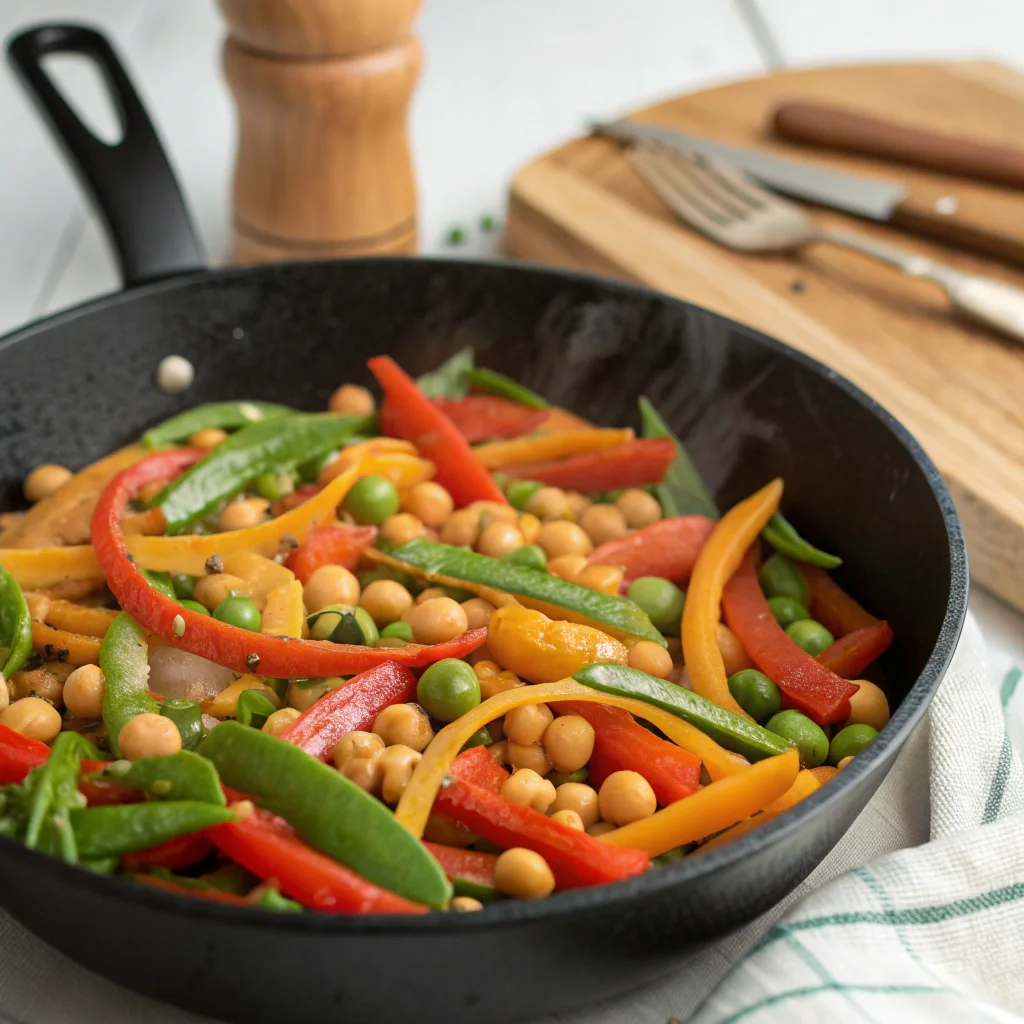 Chickpea Stir-Fry 4