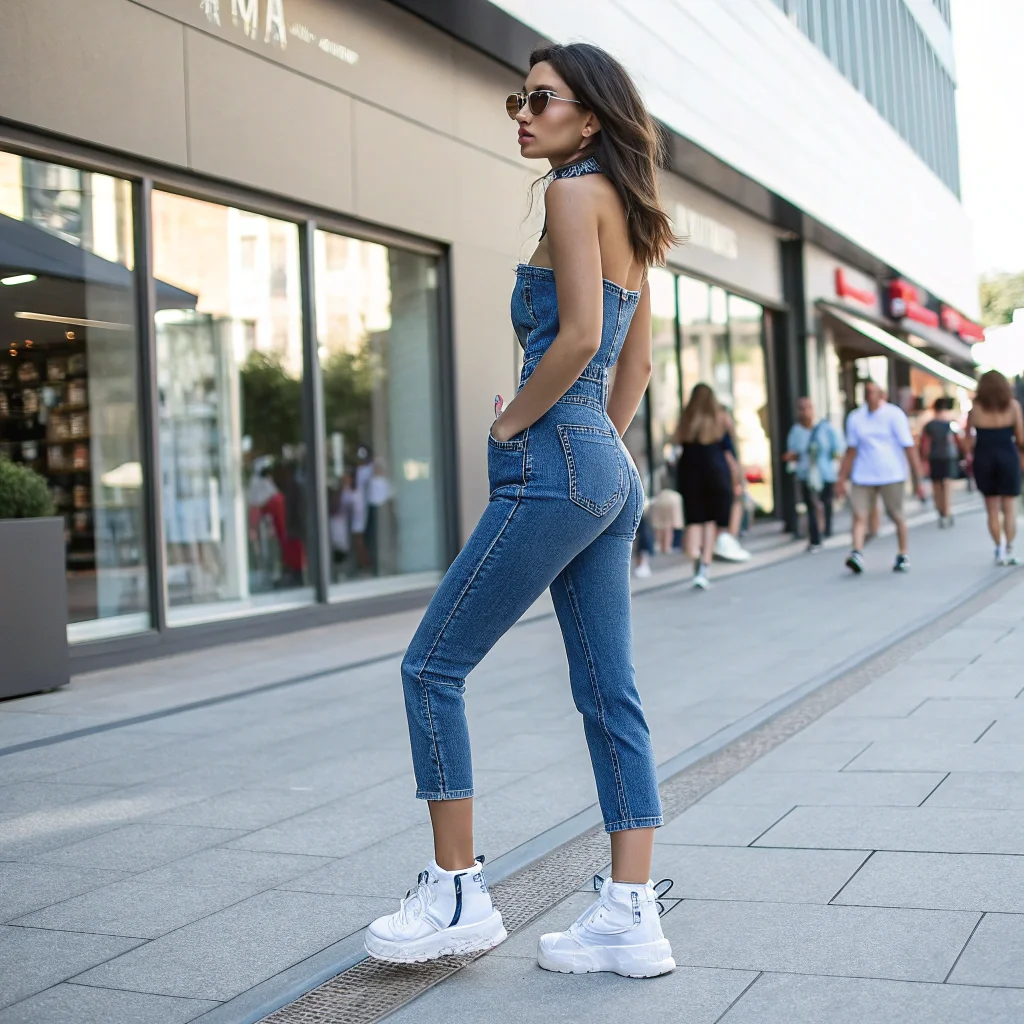 Effortless Denim Jumpsuit 1