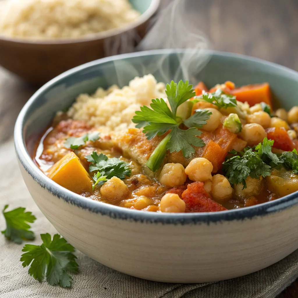 Moroccan Chickpea Stew 14