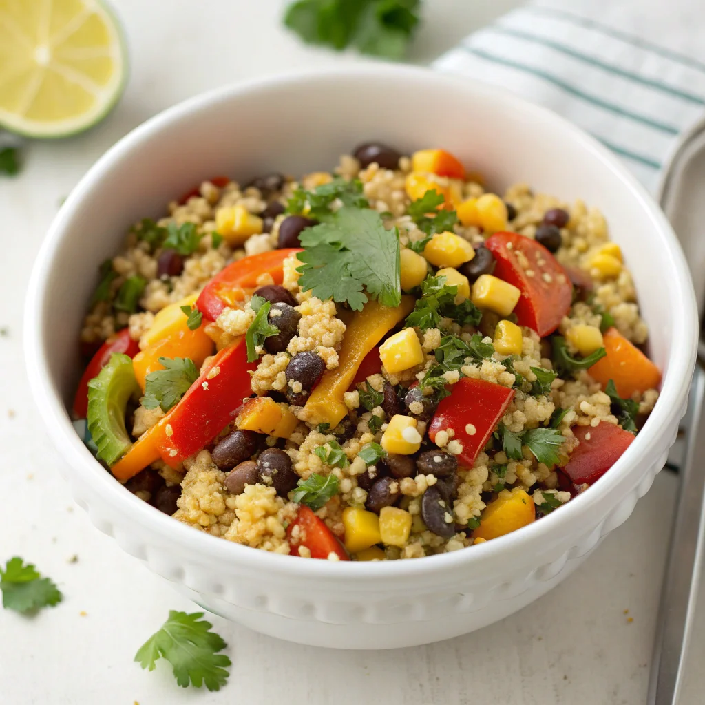 Quinoa and Black Bean Salad 1