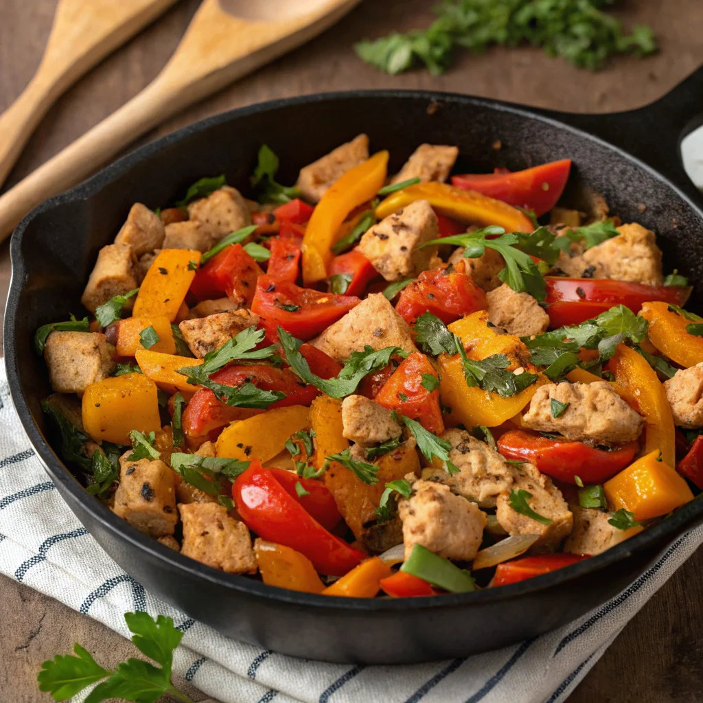 Turkey and Sweet Potato Skillet 9