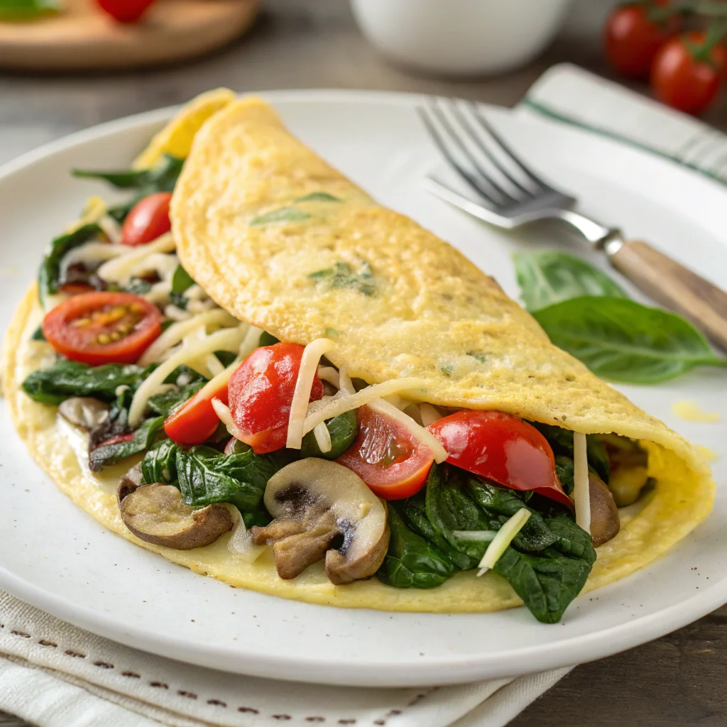 Veggie-Packed Omelette 10
