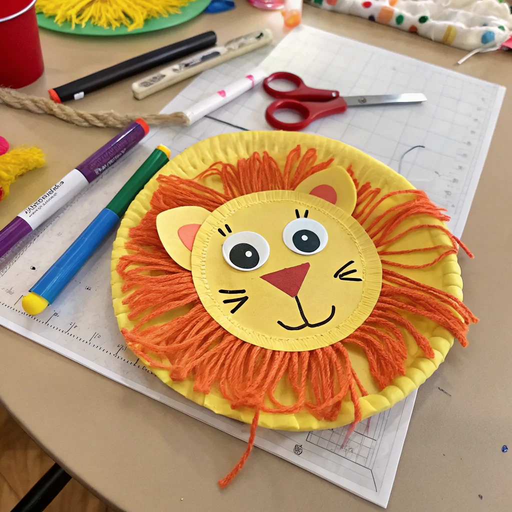 1. Paper Plate Animals