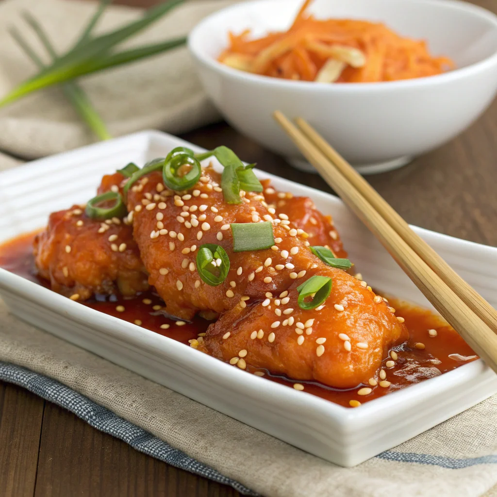 10. Orange Ginger Chicken