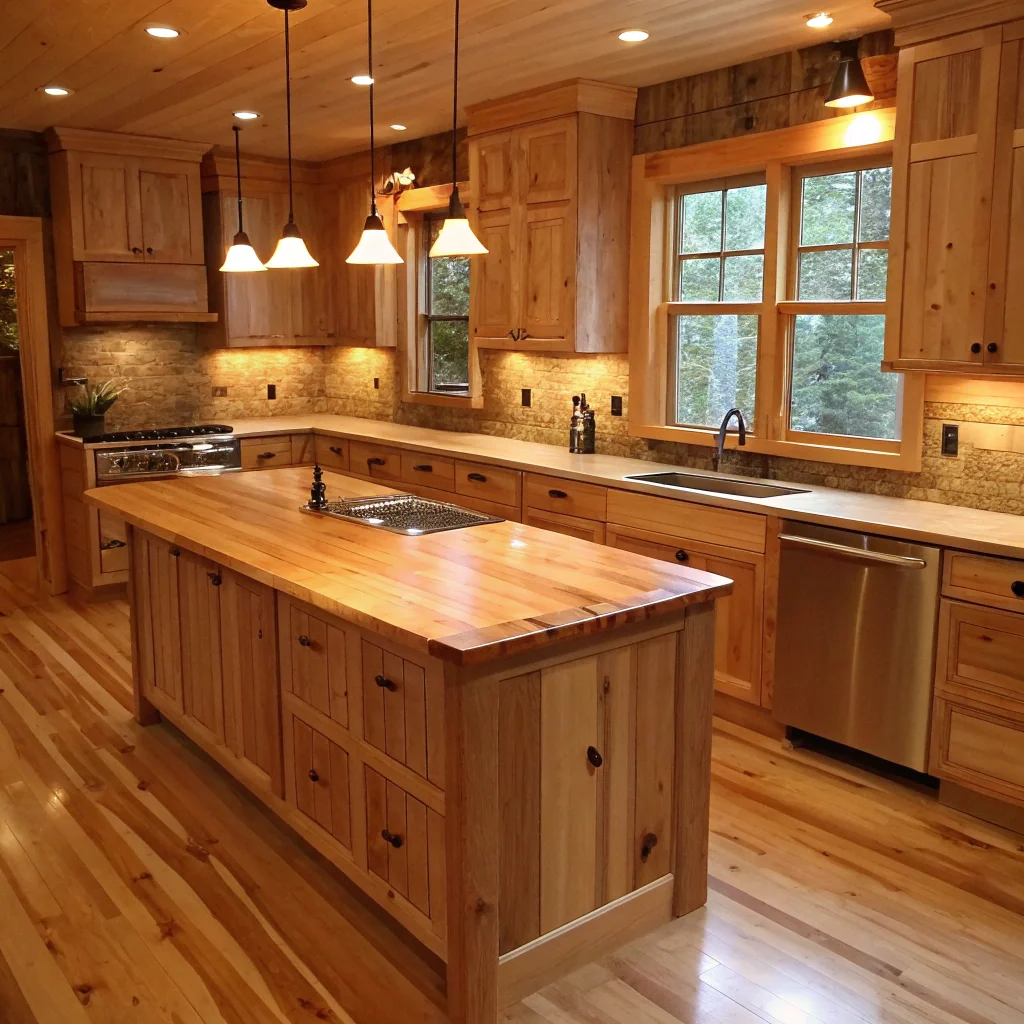 13. Natural Wood Warmth