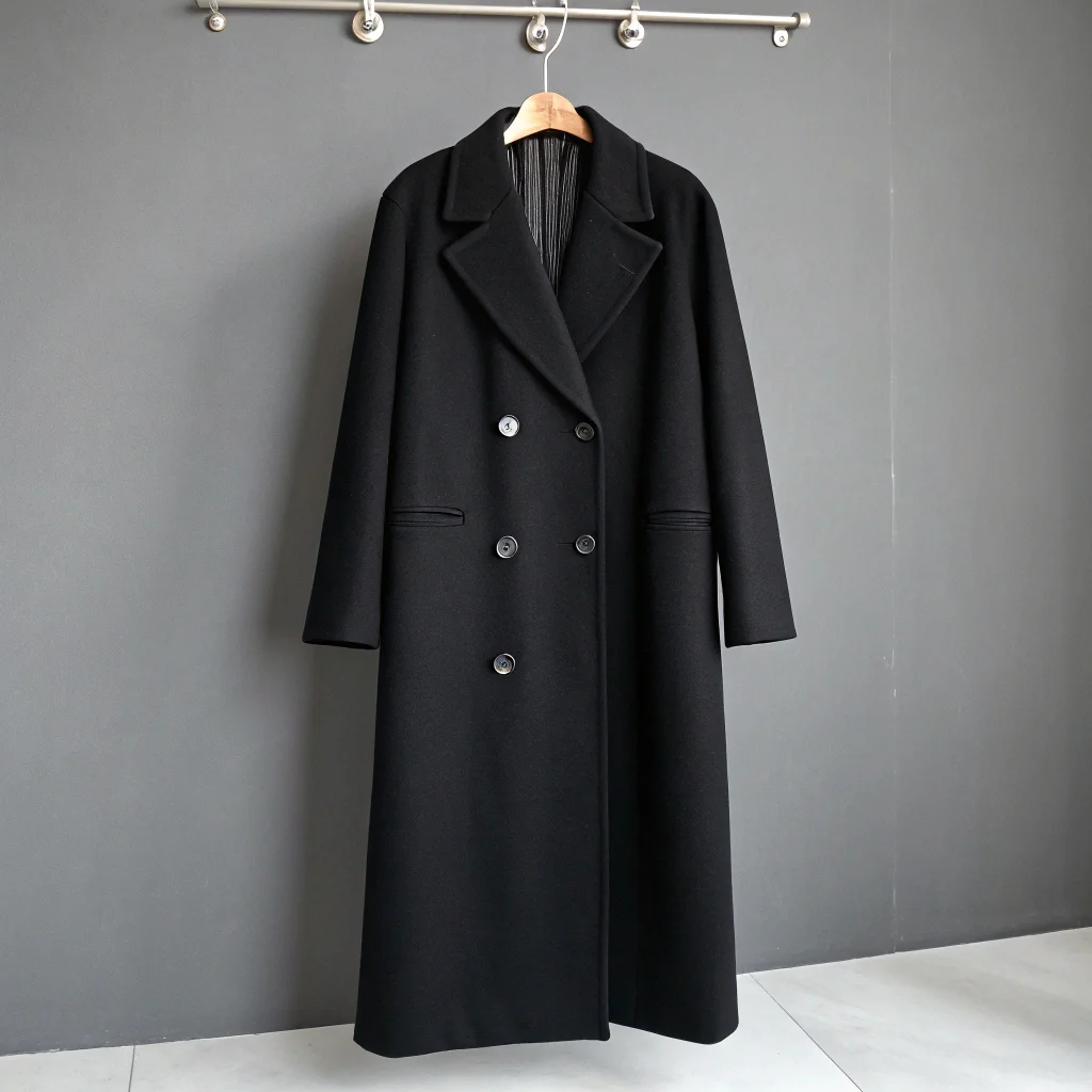 15. Classic Black Coat