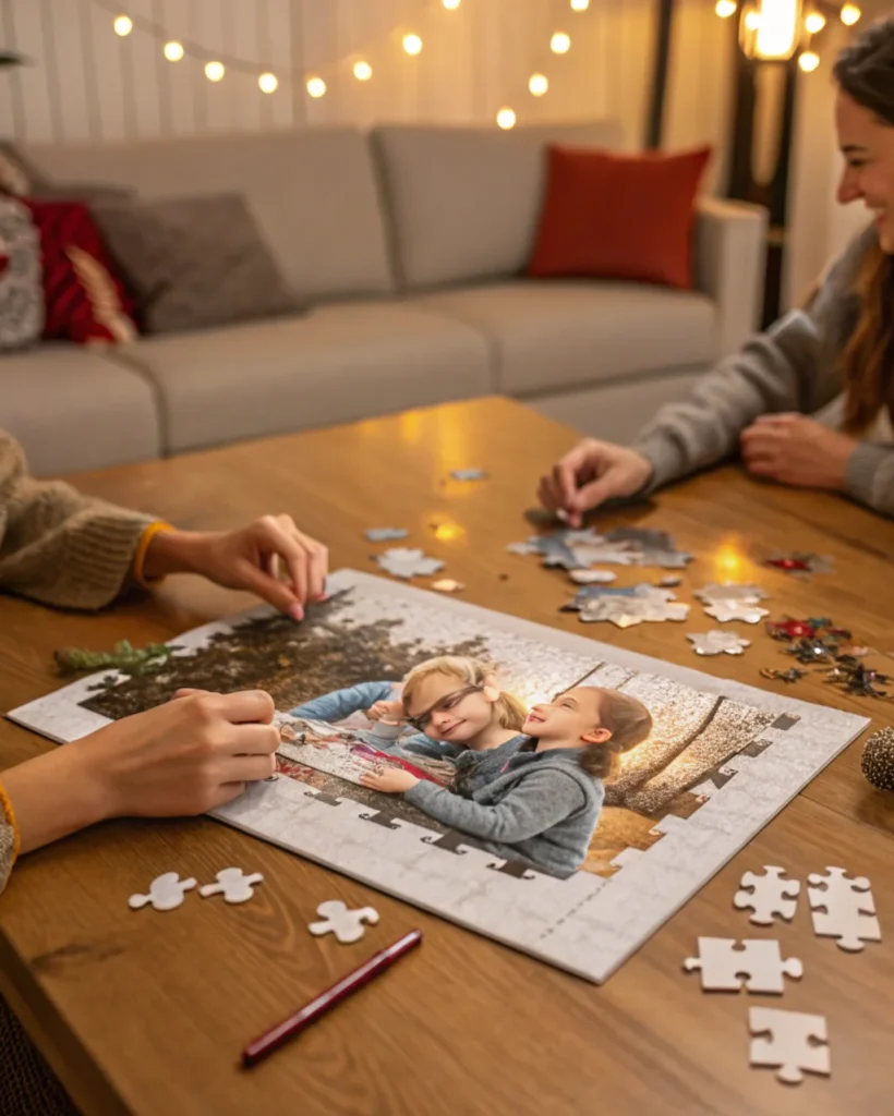 16. Custom Puzzle from a Family Photo