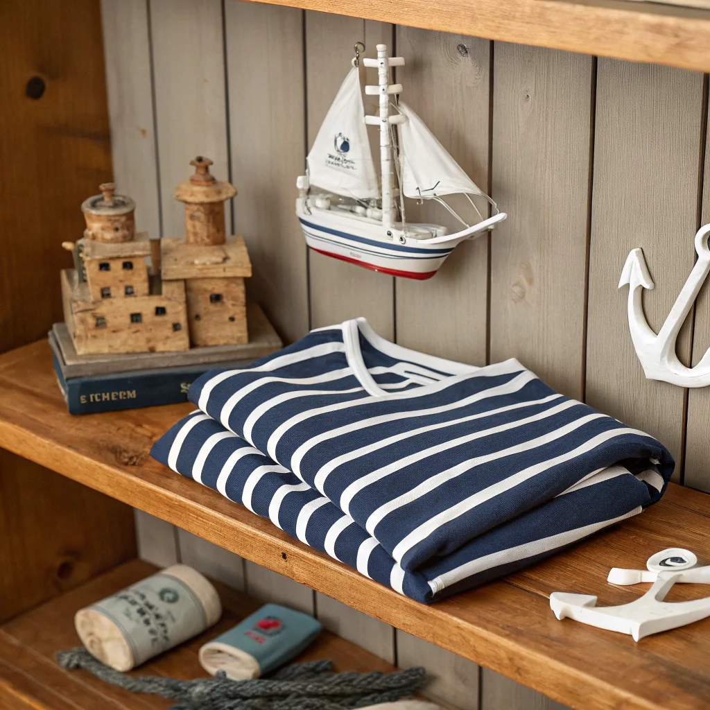 17. Striped Breton Top