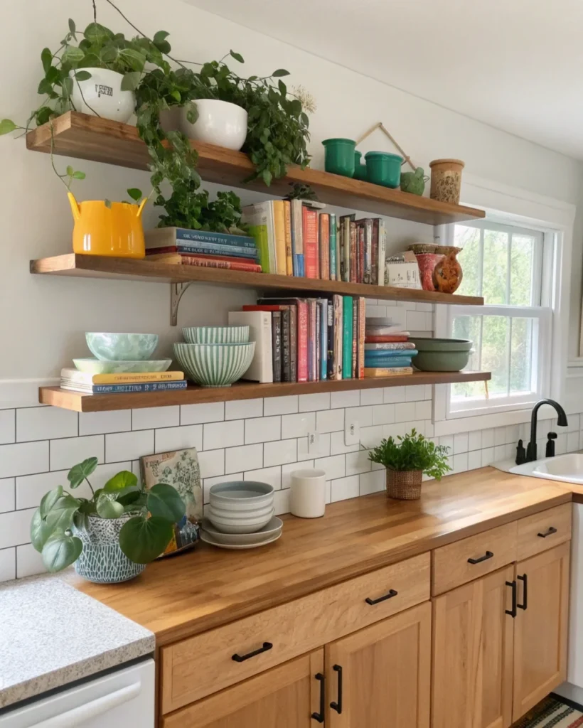 20. Open Shelving Chic
