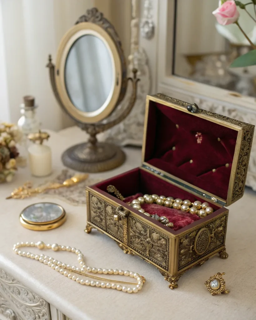 20. Vintage-Inspired Jewelry Box