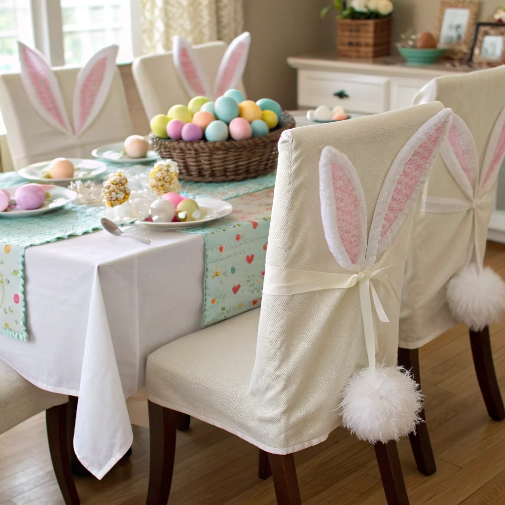 22. Bunny Chair Covers