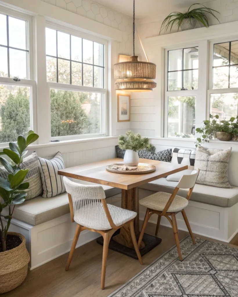24. Cozy Breakfast Nook