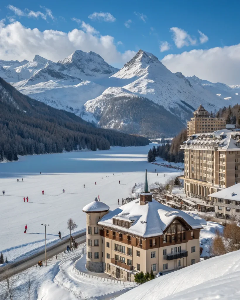3. St. Moritz, Switzerland