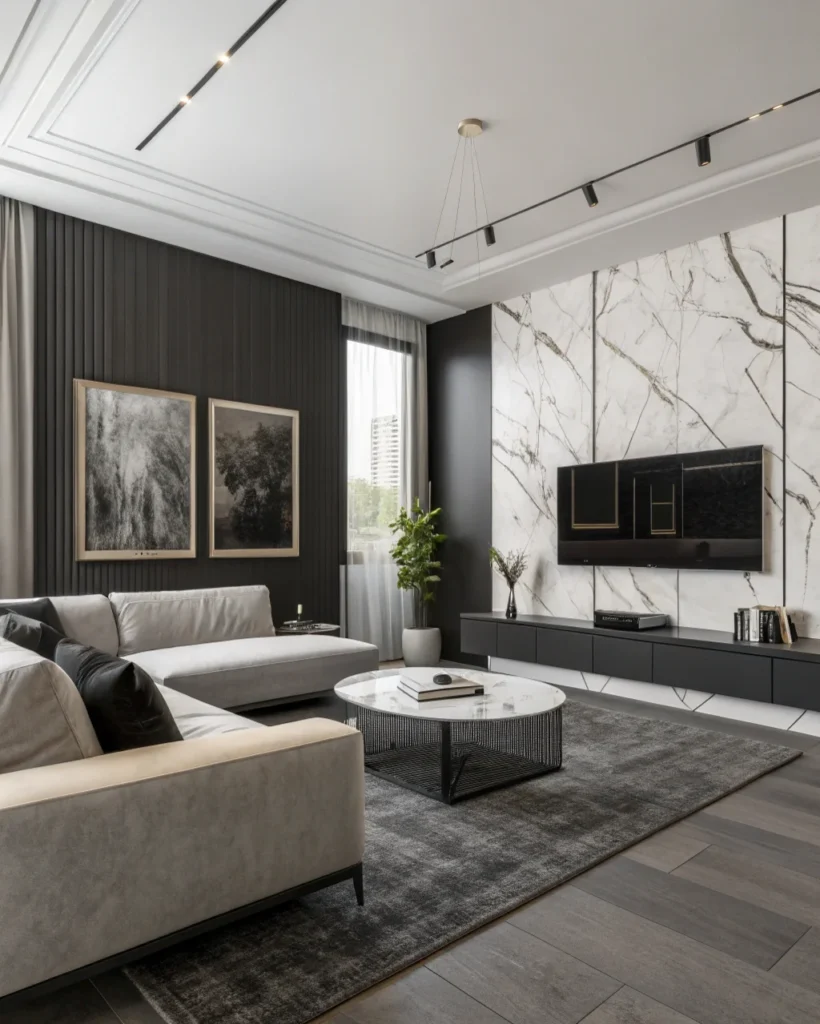 4. Contemporary Monochrome