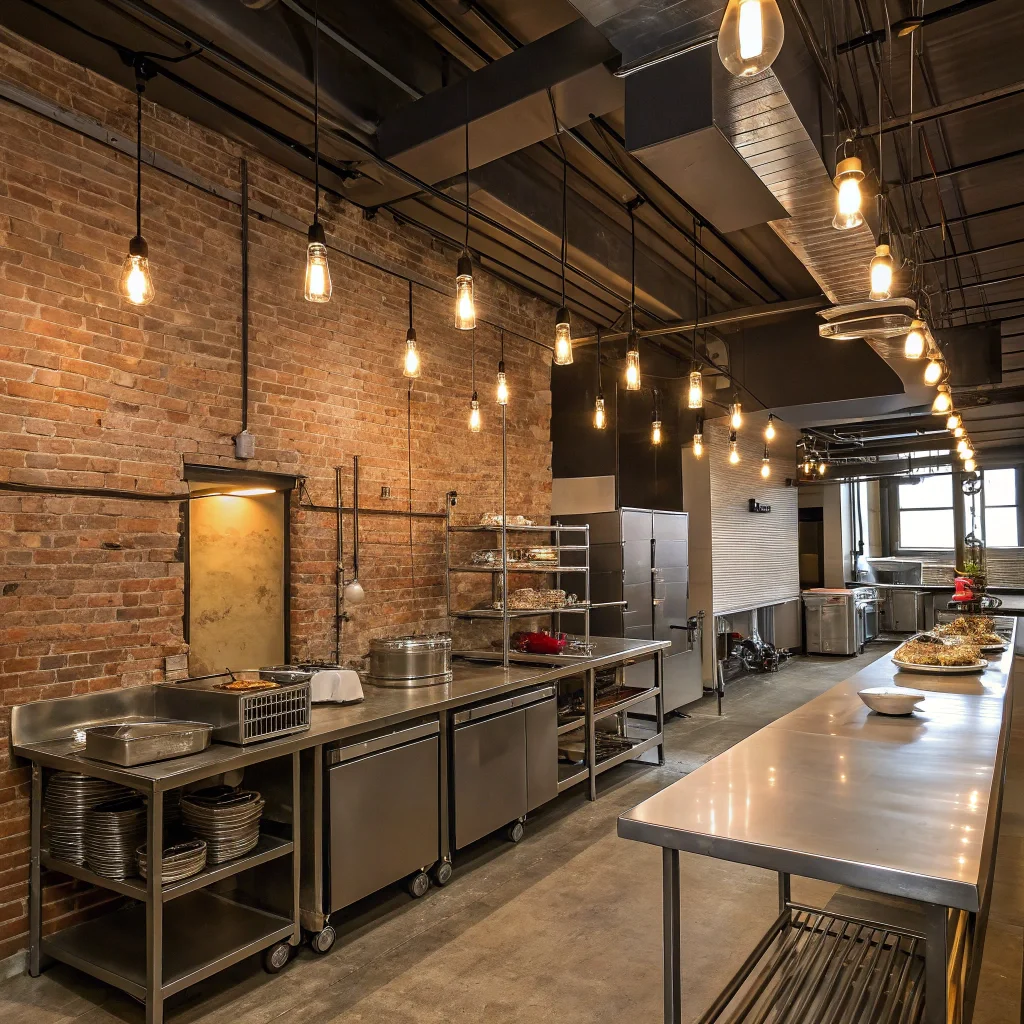 5. Modern Industrial Style