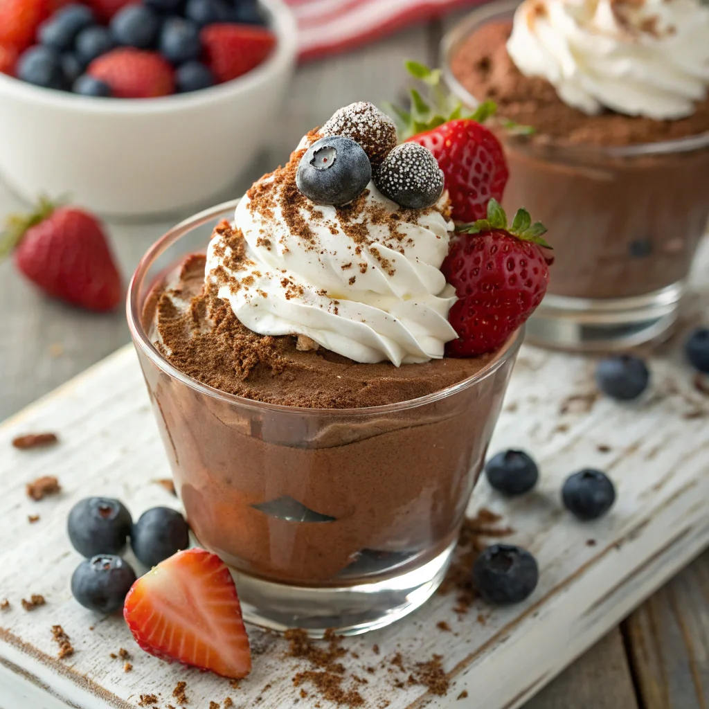 6. Keto Chocolate Mousse