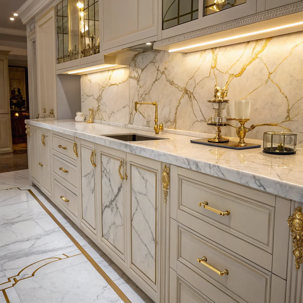 8. Marble Luxury