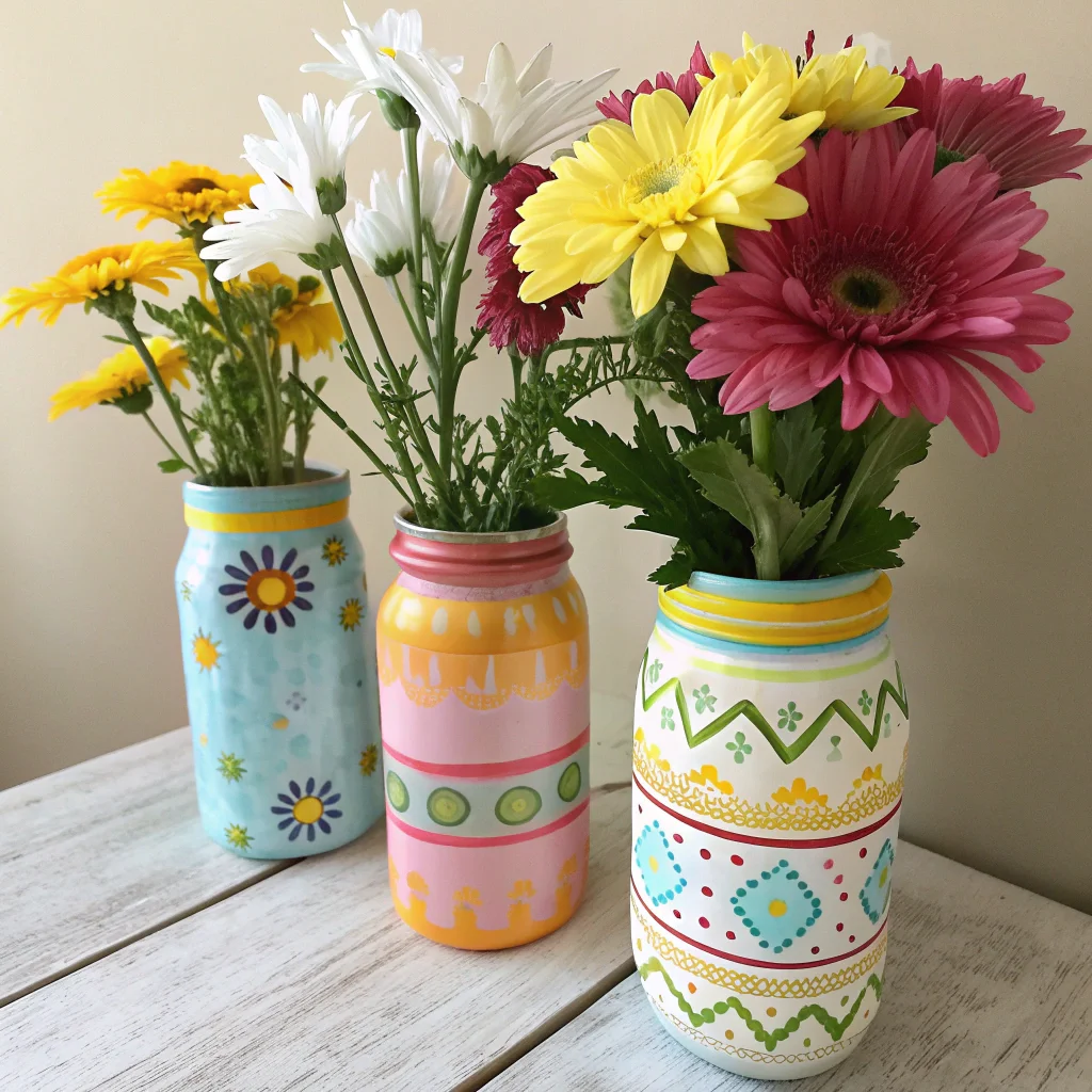 8. Painted Jars or Vases