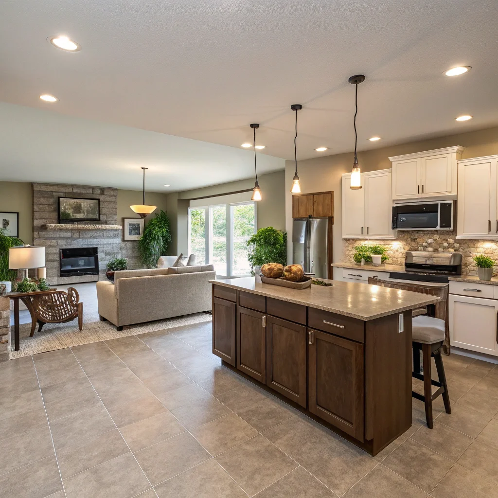 9. Open Concept Kitchen