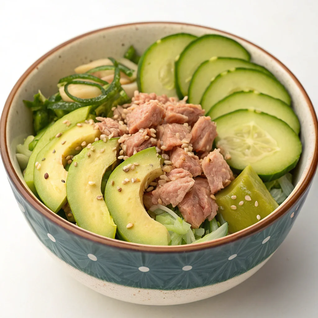 Avocado and Tuna Salad