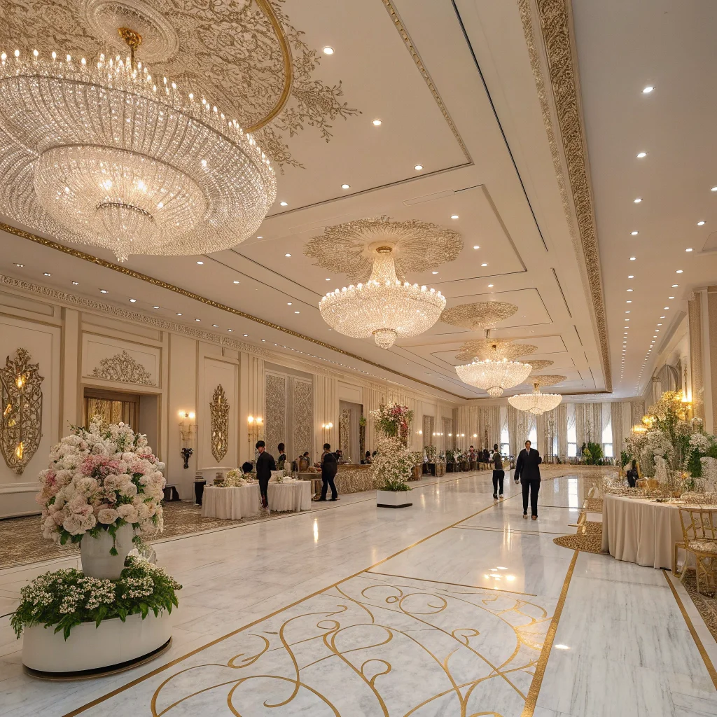 Ballroom Reception Setting