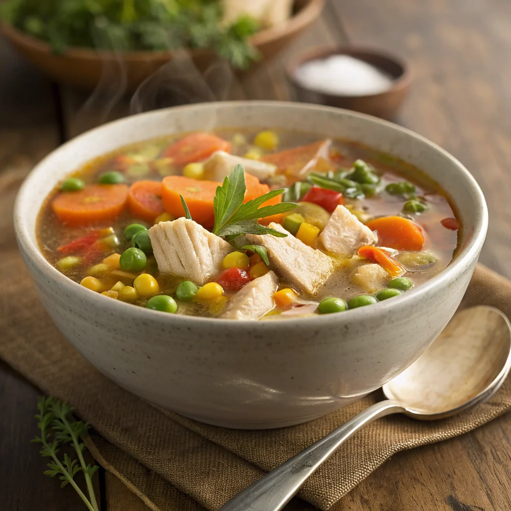 Chicken and Veggie Soup