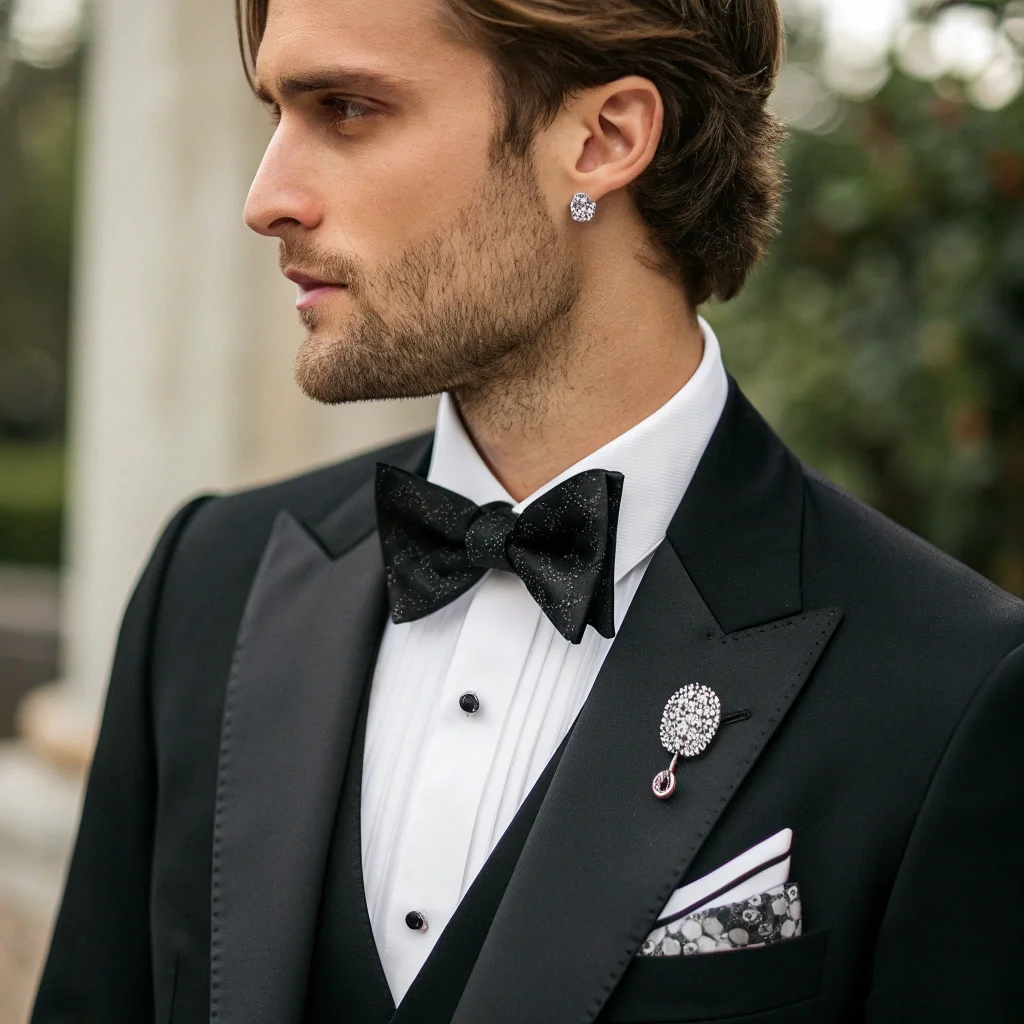Vintage-Inspired Groom’s Attire