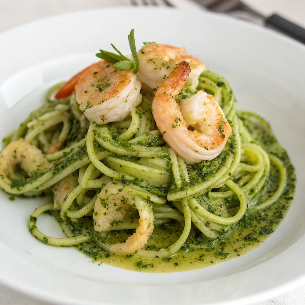 Zucchini Noodles with Pesto