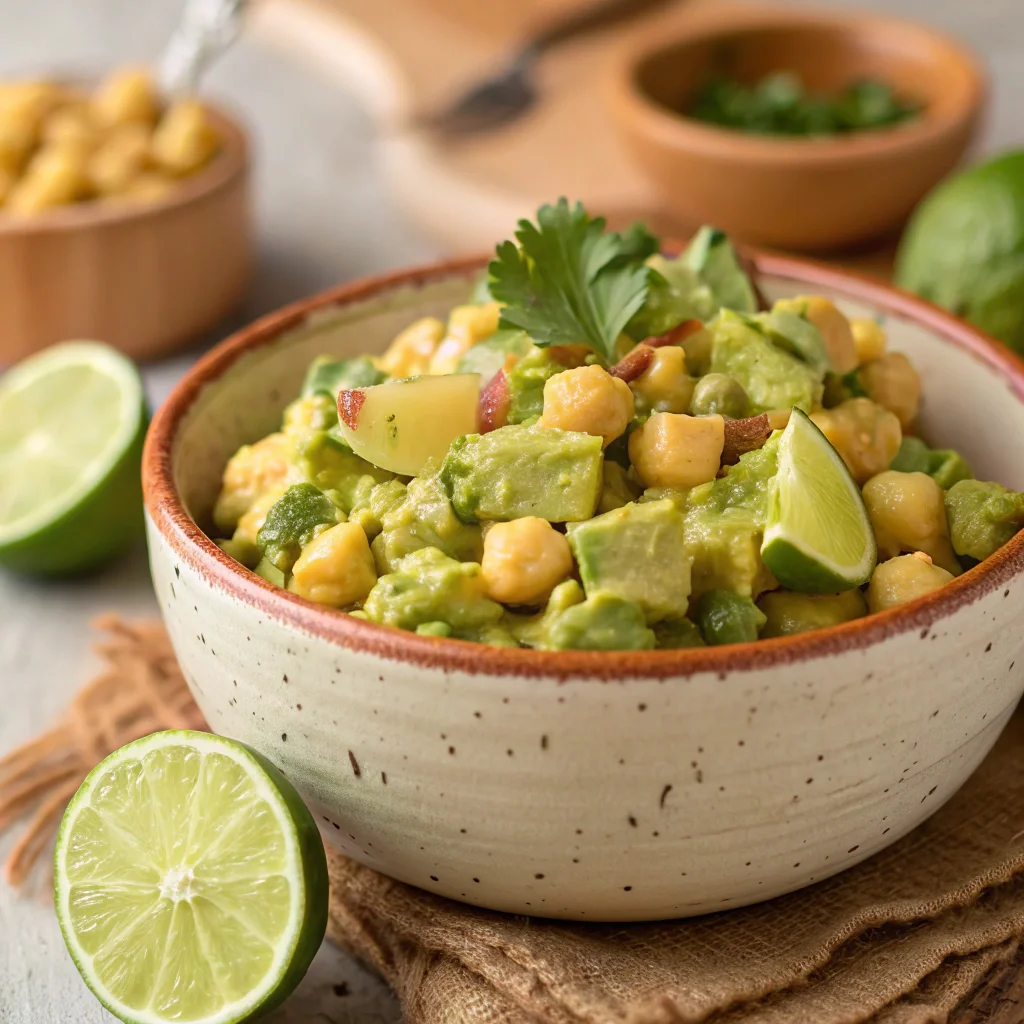 Avocado Chickpea Crunch